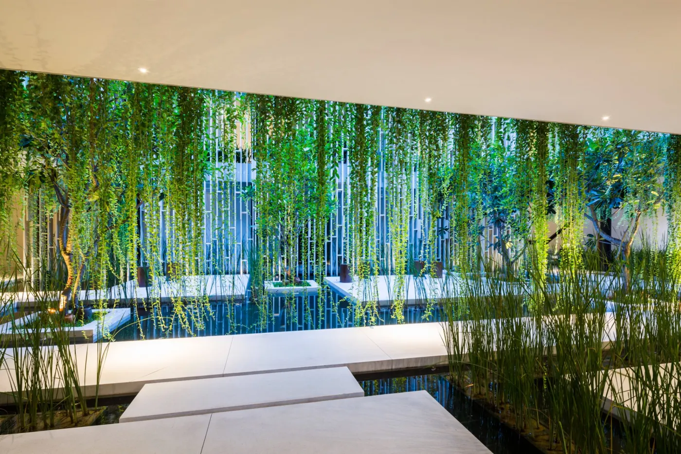 Green Texture Wall Villa Gallery Detail